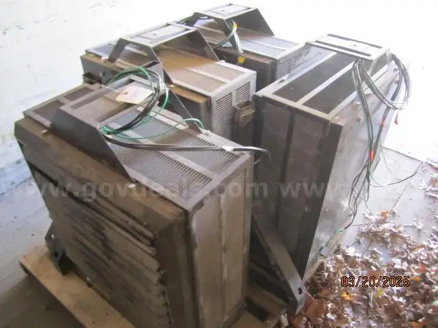 1 LOT OF 4 BERKO ELECTRIC HEATERS