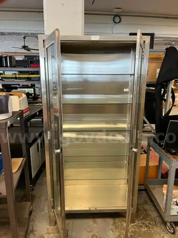 STAINLESS STEEL MEDICAL CABINET- 16 X 35 1/2X 72&#x22;