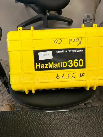 HazMatID 360 FTIR Chemical Identifier