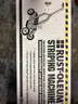 New in box Rust-oleum Striping Machine and 12 yellow striping Paint