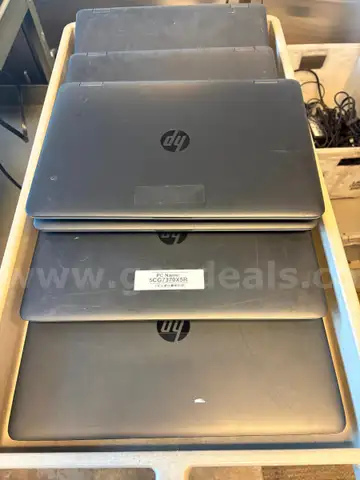 Lot of 7 HP Laptops NO Chargers NO Hard Drives