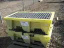 1 LOT OF 2 SPILL CONTAINMENT PALLETS