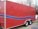 2003, ENCLOSED DAUL AXEL 18' TRAILER.