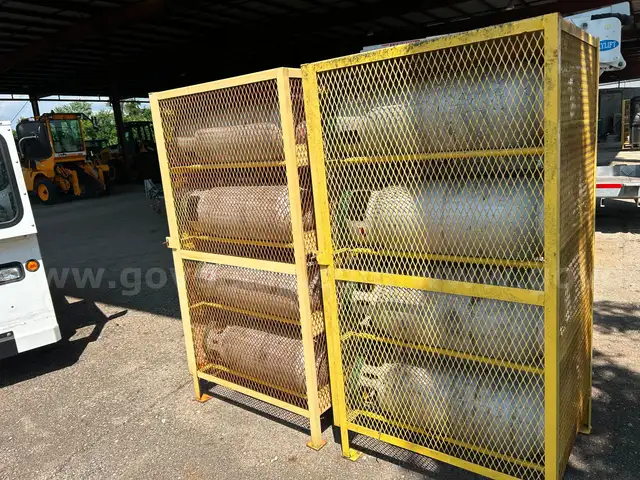 Propane Storage Cages/ Tanks