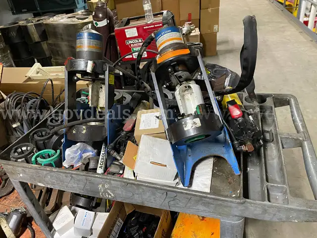 Lot of Four 4 Easton Et 1000 Hose Crimpers