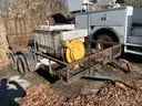 1998 Parker Trailer 	300 Gal Plastic Tank Mounted To Trailer With Hose Reel But No Pump