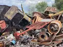 Approx 500 Ton scrap steel