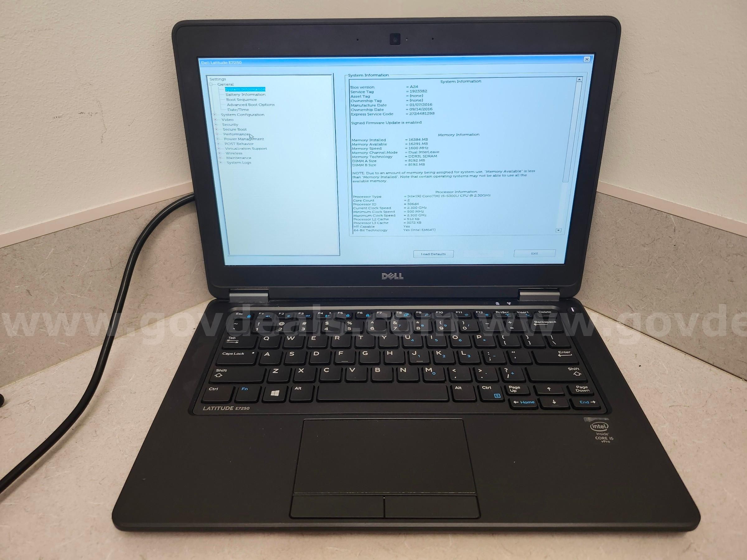 Newest Dell latitude E7250 Laptop