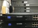 Lot of 44: Brocade, Cisco, Linksys Misc. Switches + Security appliance