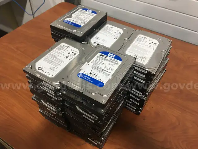 Lot of 50 Misc. SATA Desktop 3.5&#x22; HDDs (160GB - 1TB) - Mixed Models - Tested and Working