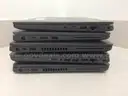 Lot of 5 Dell Latitude Laptops - 8th Generation Processors
