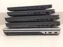 Lot of 5 Dell Latitude Laptops -  4 8th Generation Processors, 1 4th Generation