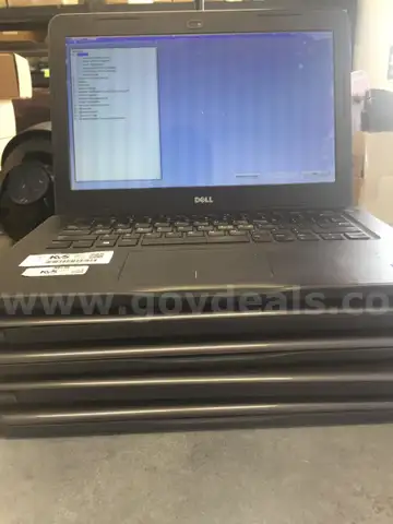 Lot of 5 Dell Latitude 3380s - Chargers Included, NO OS