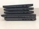 Lot of 5 Dell Laptops - 2 8th Generation Processors, 2 7th Generation Processors, 1 5th Generation Processor