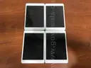 Lot of 4: Apple A1432 iPad Mini; 16 GB **Wi-Fi-ONLY UNLOCKED AND UNMANAGED**