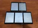Lot of 5: Apple A1432 iPad Mini; 16 GB **Wi-Fi-ONLY UNLOCKED AND UNMANAGED**