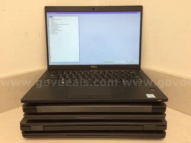 Lot of 5 Dell Latitude Laptops - 3 8th Generation Processors, 2 7th Generations Processors NO OS