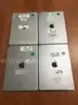 Lot of 4: Apple A1566 iPad Air 2; 64-128 GB; **Wi-Fi-ONLY UNLOCKED AND UNMANAGED**