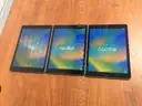 Lot of 3: Apple A1822 iPad (5th Gen.); 32 GB; **Wi-Fi-ONLY UNLOCKED AND UNMANAGED**