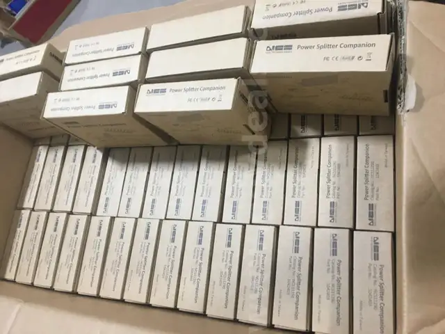 Lot of 52: NEW IN BOX NCS Technologies NCS11290 Power Splitter Companion Laptop Multi Adapters 1042403