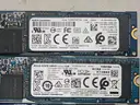 Lot of 10 1TB NVMe PCIe M.2 SSDs - 8 Toshiba, 2 Kioxia - 93-100% Drive Health
