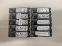 Lot of 10 1TB NVMe PCIe M.2 SSDs - 8 Toshiba, 2 Kioxia - 93-100% Drive Health