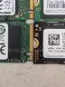 Lot of 4 1TB NVMe PCIe M.2 SSDs - 3 Samsung, 1 SK Hynix - 100% Drive Health