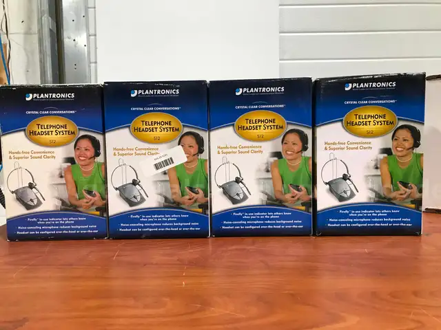 Lot of 9 Plantronics Phone Accessories