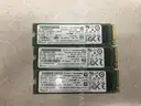 Lot of 3 SK Hynix PC601 256GB NVMe SSD - 98-100% Drive Health