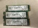 Lot of 3 Micron 1100 256GB SATA SSD - Good Drive Health
