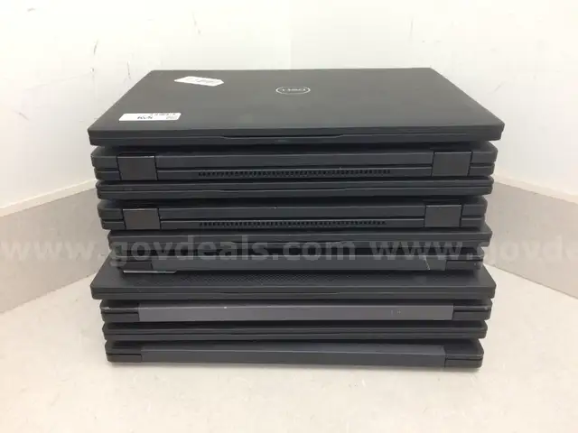 Lot of 10 Dell Latitude Laptops - 7th and 8th Generation Processors, NO OS