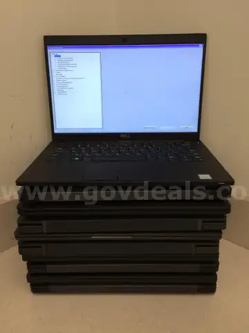 Lot of 10 Dell Latitude Laptops - 5th, 7th, and 8th Generation Processors, NO DRIVES