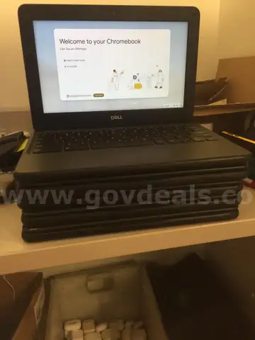 Lot of 5 DELL Chromebook 3100&#x27;S