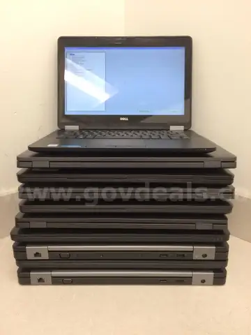 Lot of 10 Dell Latitude Laptops - 5 Dell Latitude 5500s, 4 Dell Latitude E5570s, 1 Dell Latitude E7270, NO DRIVES