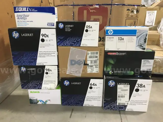 Lot of 10: Various Toners Brand New in Box
