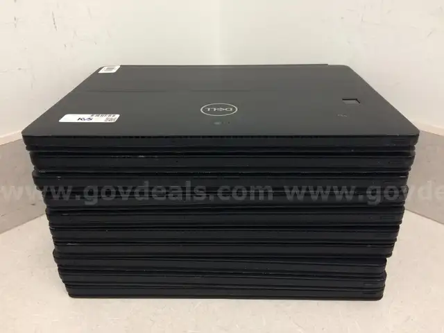 Lot of 10 Dell Latitude 2-in-1 Laptops - 6 Dell Latitude 5290s and 4 Dell Latitude 5285s, 1 256GB SATA SSD, NO OS
