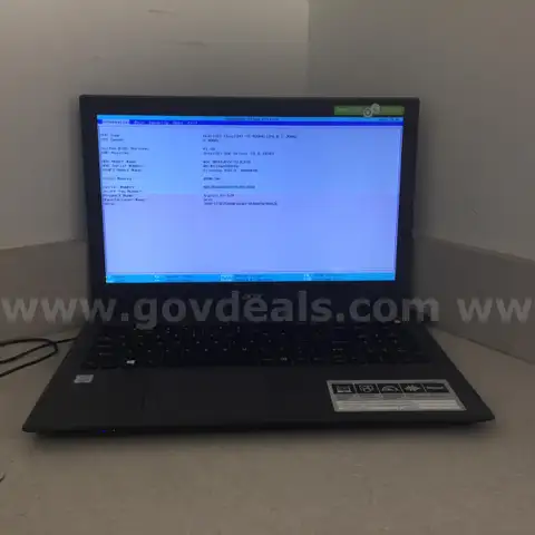 Acer ASPIRE E5-574 Laptop - 4GB RAM, CORE I5-6200U 2.30 GHZ , 1 TB SATA HDD, NO OS / BATTERY