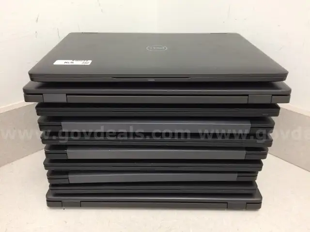 Lot of 10 Dell Latitude Laptops - 7th and 8th Generation Processors, NO DRIVES