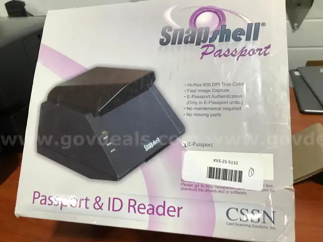 Snapshell Passport &#x26; ID Reader