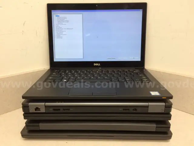 Lot of 5 Dell Latitudes - 5th, 7th, and 8th Generation Processors, NO OS