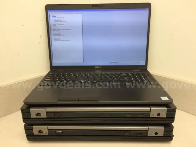 Lot of 5 Dell Latitudes - 4 Latitude E5570s, 1 Latitude 5500, NO OS
