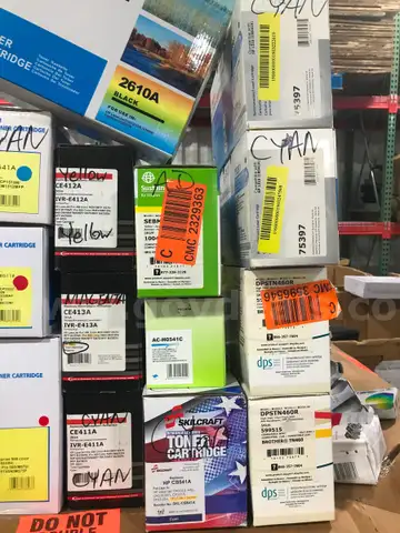 Large Lot of 50 various toners brand new in box
