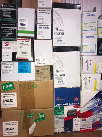 Large Lot of 96 various toners brand new in box