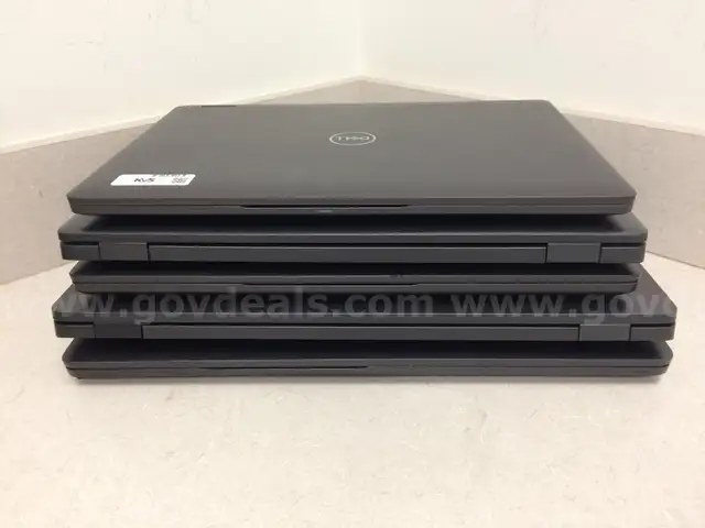 Lot of 5 Dell Latitudes - 2 Latitude 5500s, 2 Latitude 5400s, 1 Latitude 5300 2-in-1, NO DRIVES/OS