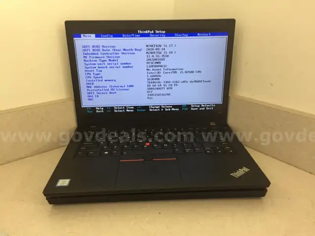 Lot of 2 Lenovo THINKPAD T480&#x27;s Laptops