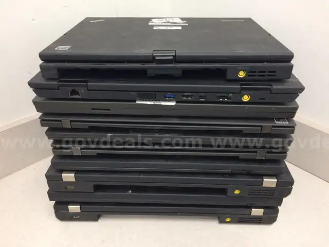 Lot of 10 Mixed Lenovo Laptops - NO OS