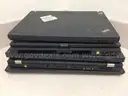 Lot of 5 Lenovo ThinkPad's - NO OS