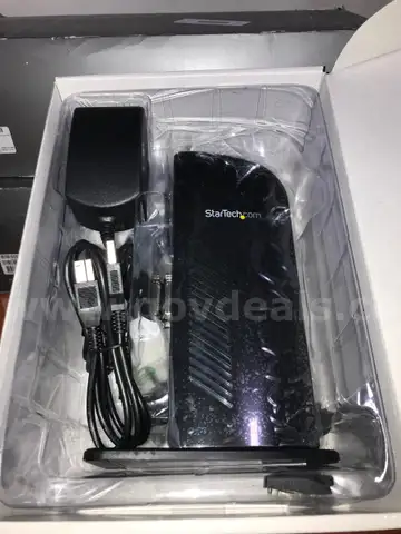 Lot of 9:  StarTech.com USB 3.0 HDMI/DVI Laptop Docking Station USB3SDOCKHD Vertical Stand