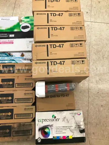 Lot of 69:  Assorted toner cartridges new in box.