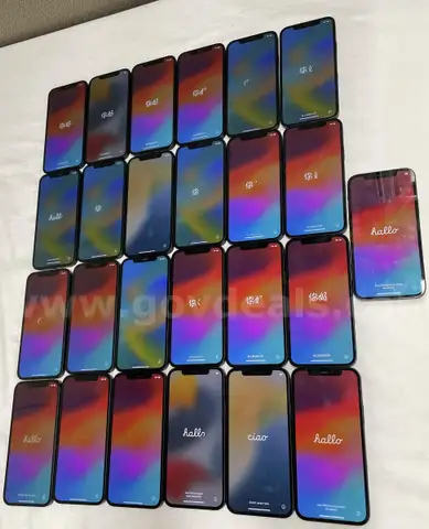 Apple iPhone 12s, 128GB &#x26; 64GB, Qty of 25 Phones in Lot, Excellent Condition for Most (See Long Description for Details)
